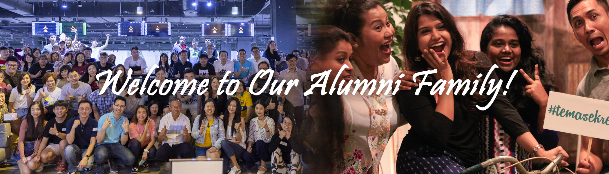 Welcome to our alumni family!